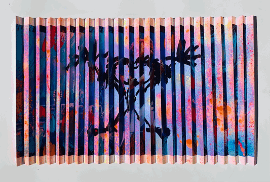 ZAX -Pearl Jam / Eddie Vedder 3D hand painted Polymorph