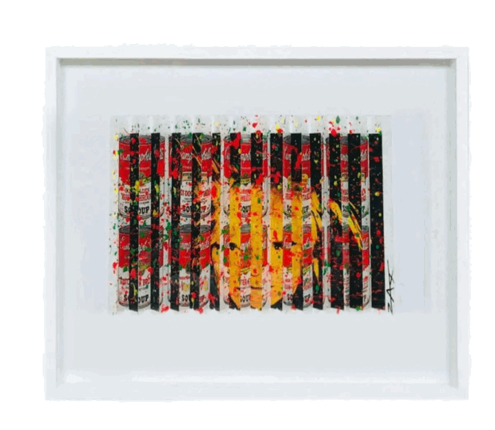 ZAX - "Homage Warhol Trio" 3D Polymorph