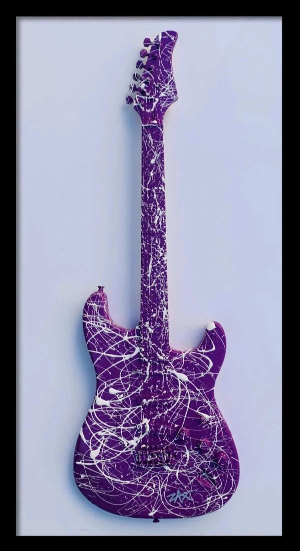 ZAX Hand Painted Electric Guitar