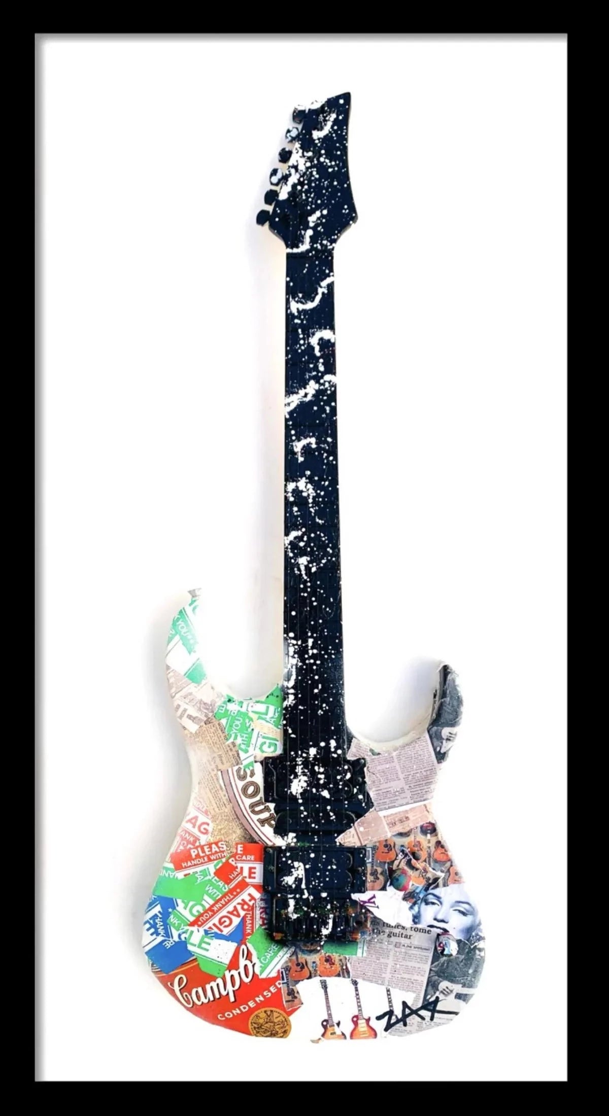 ZAX Hand Painted Electric Guitar