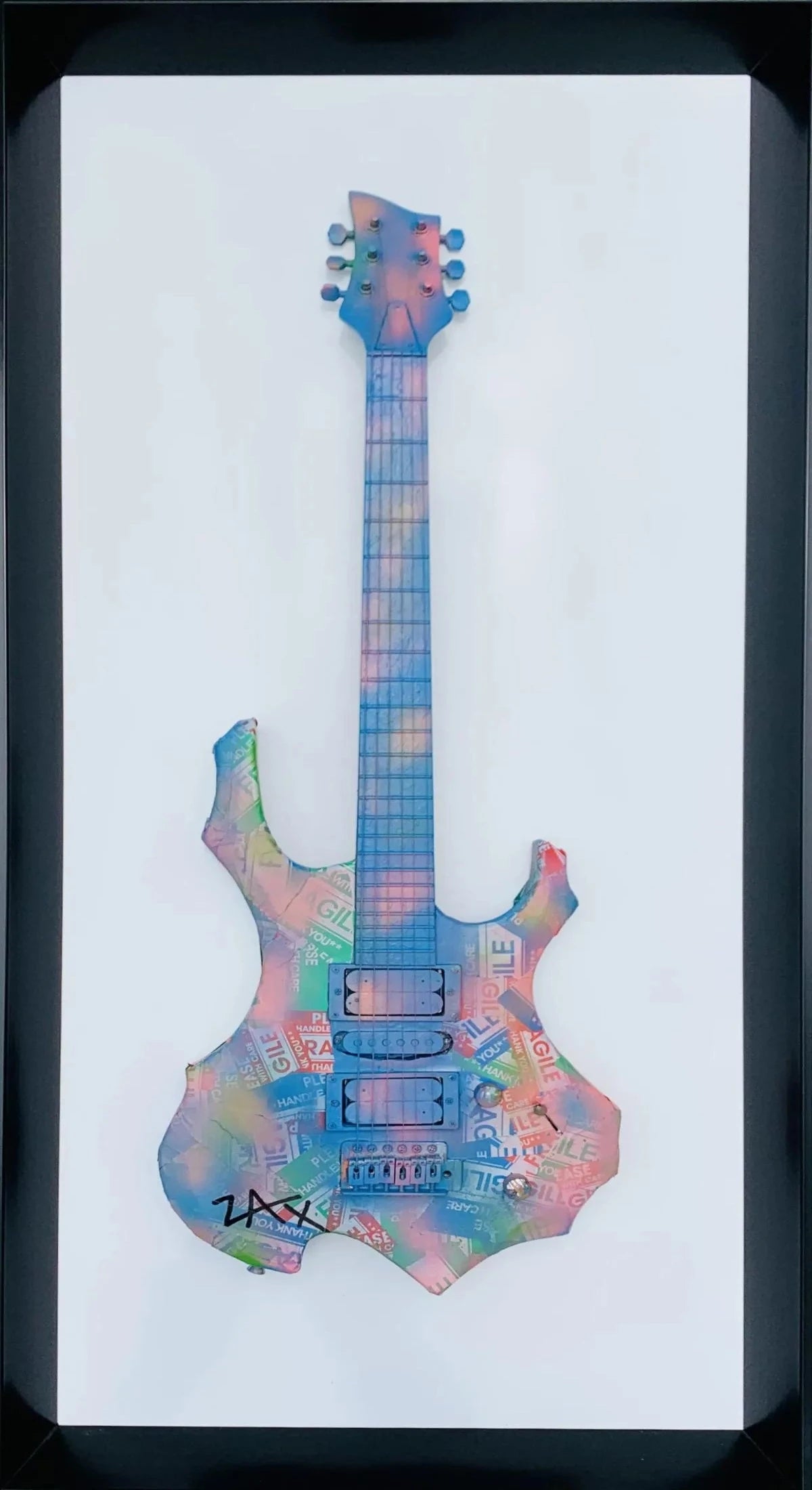 ZAX Hand Painted Electric Guitar