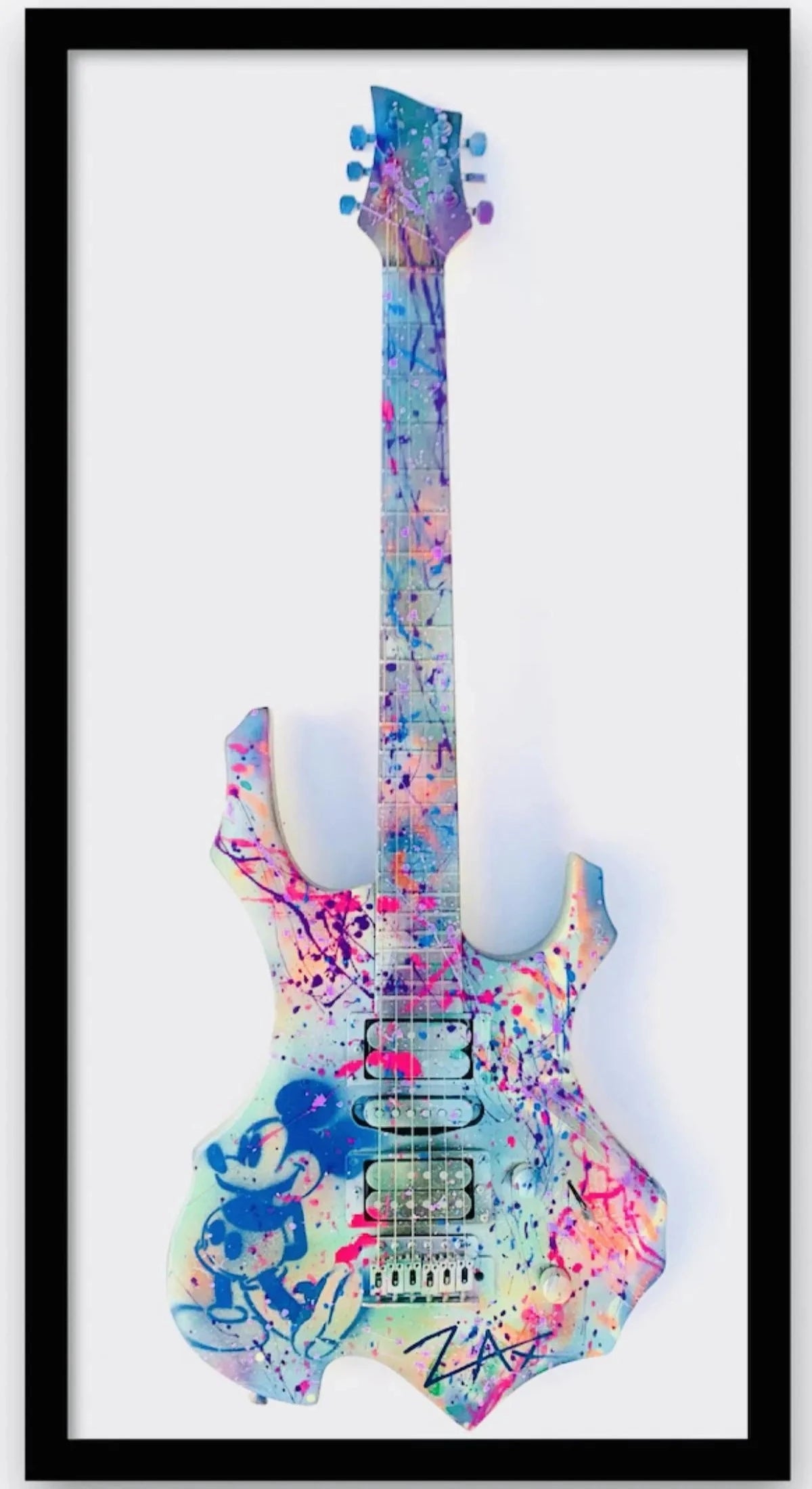 ZAX Hand Painted Electric Guitar