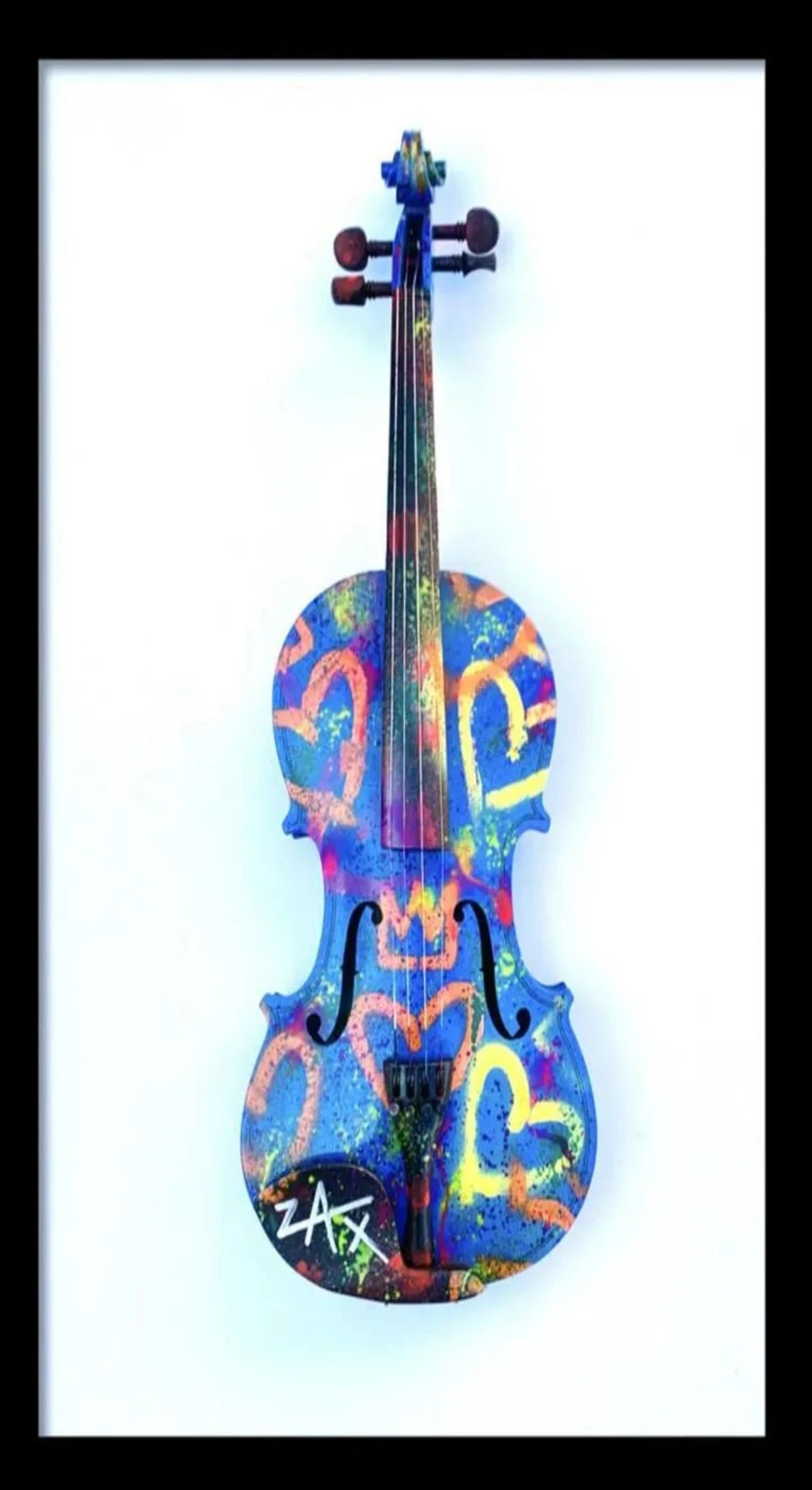 ZAX Hand Painted Violin