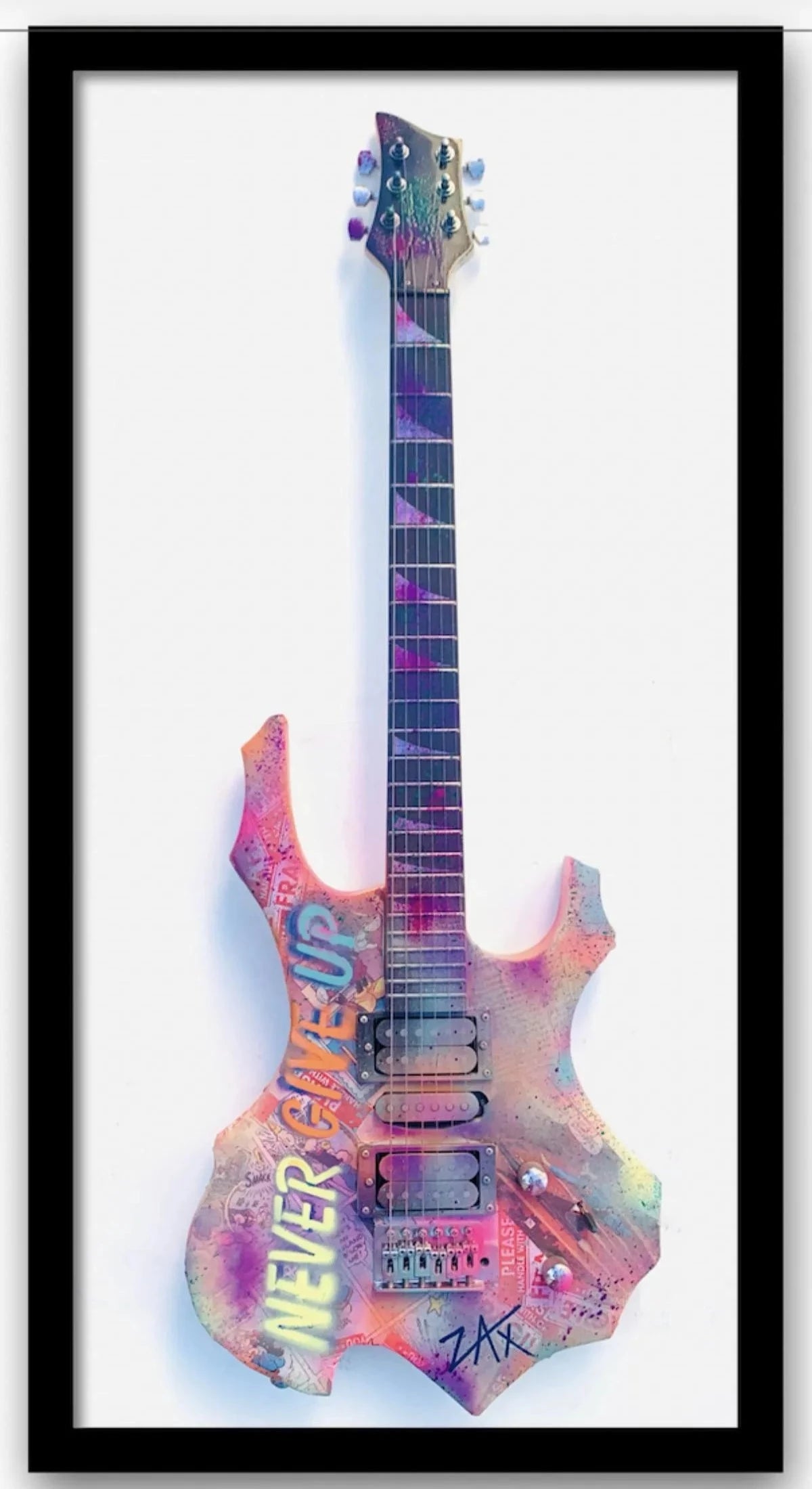 ZAX Hand Painted Electric Guitar