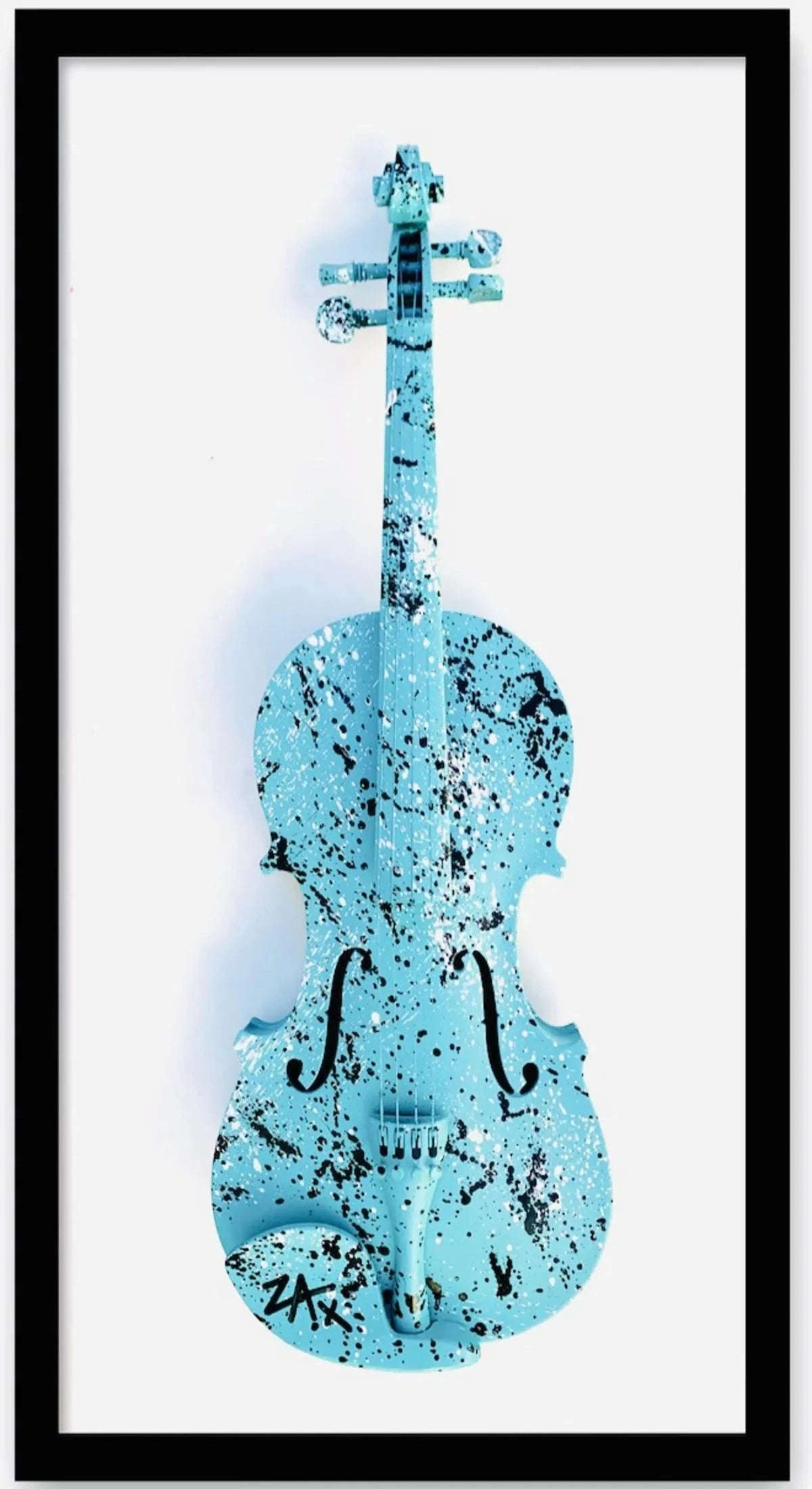 ZAX Hand Painted Violin – ZAXARTIST.COM