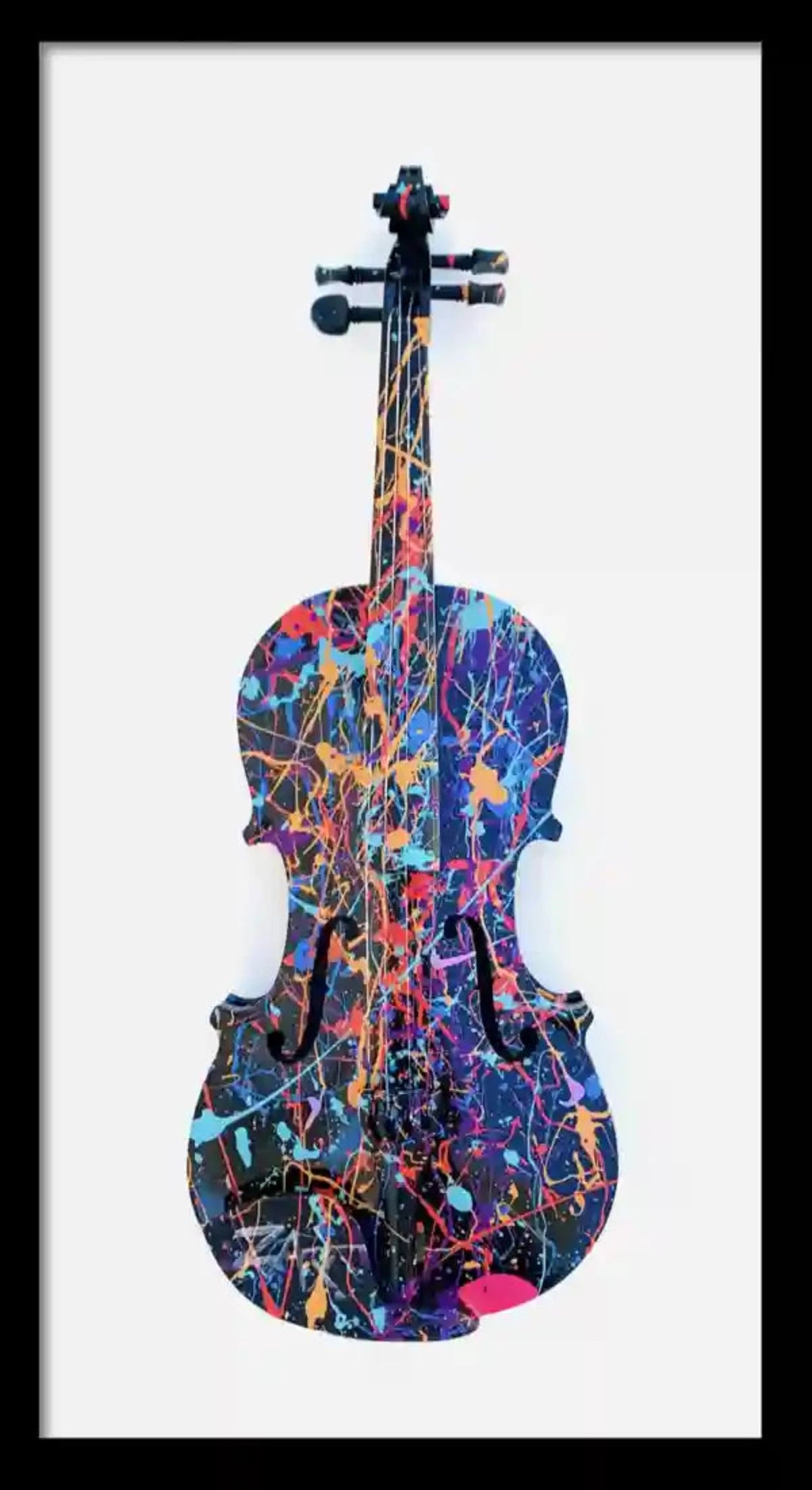 ZAX Hand Painted Violin