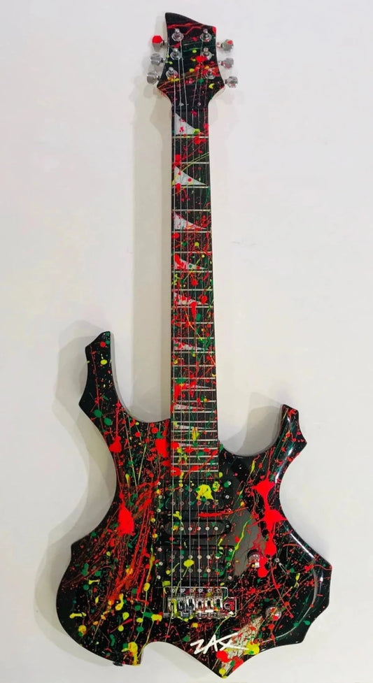 ZAX Hand Painted Electric Guitar