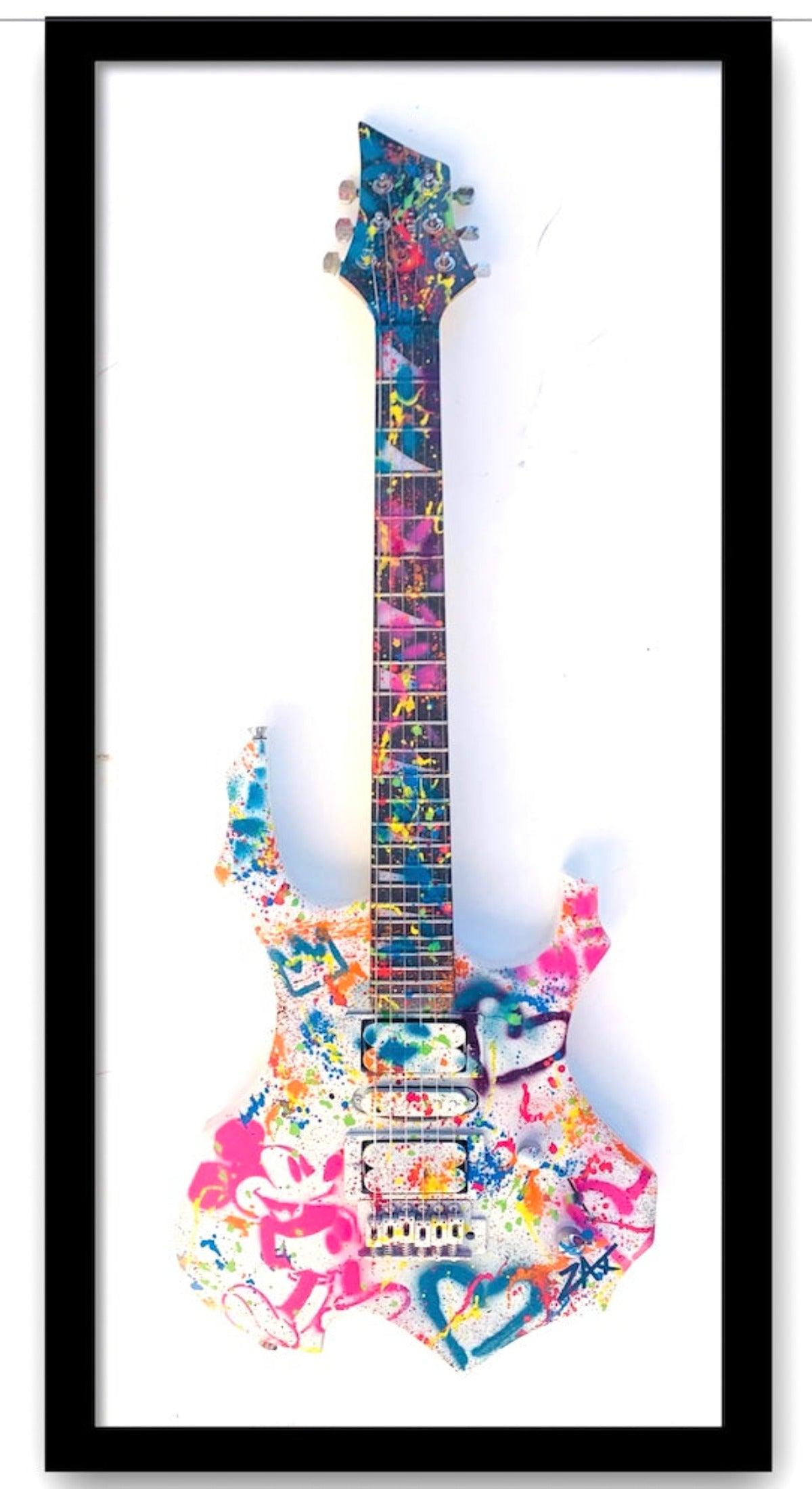 ZAX Hand Painted Electric Guitar