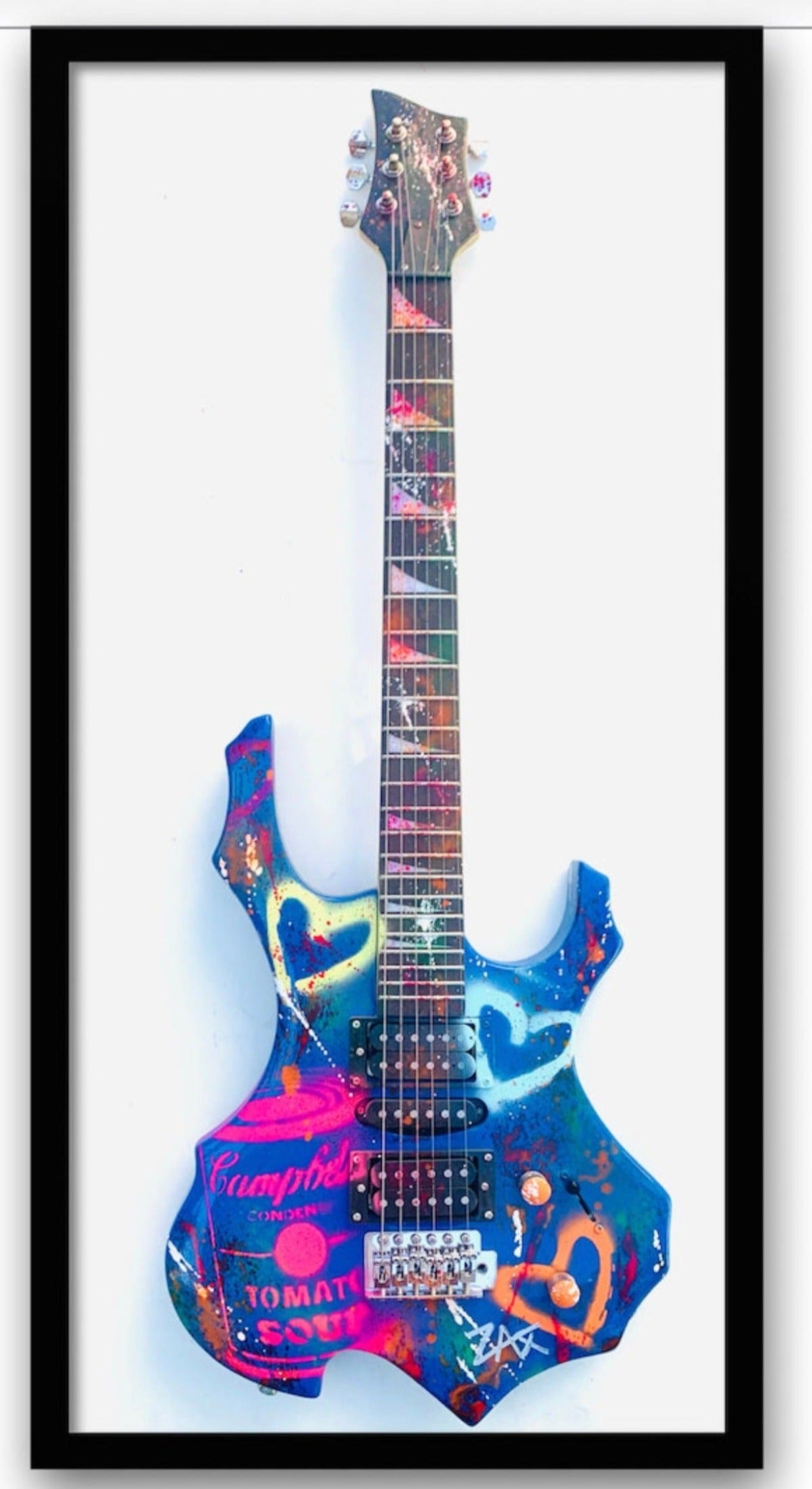 ZAX Hand Painted Electric Guitar