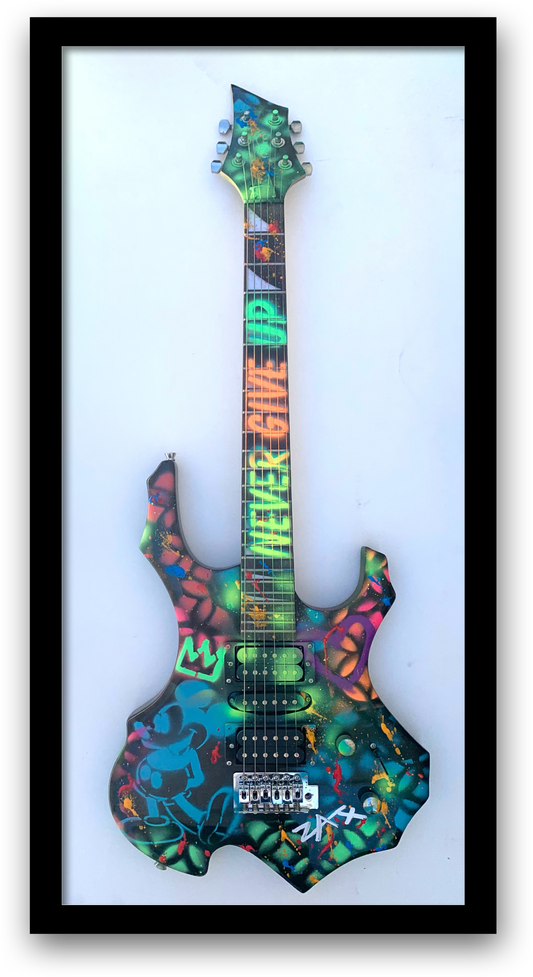 ZAX Hand Painted Electric Guitar