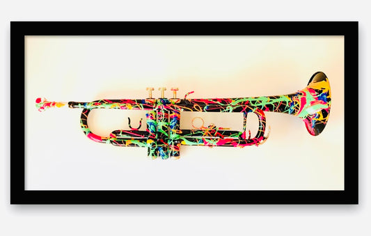 ZAX Hand Painted Functional Trumpet