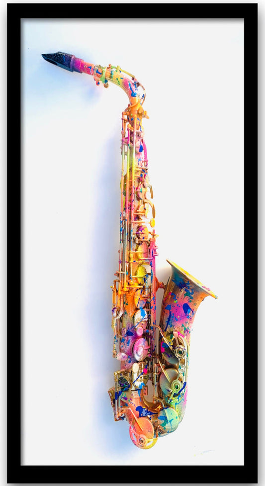 ZAX Hand Painted Saxaphone