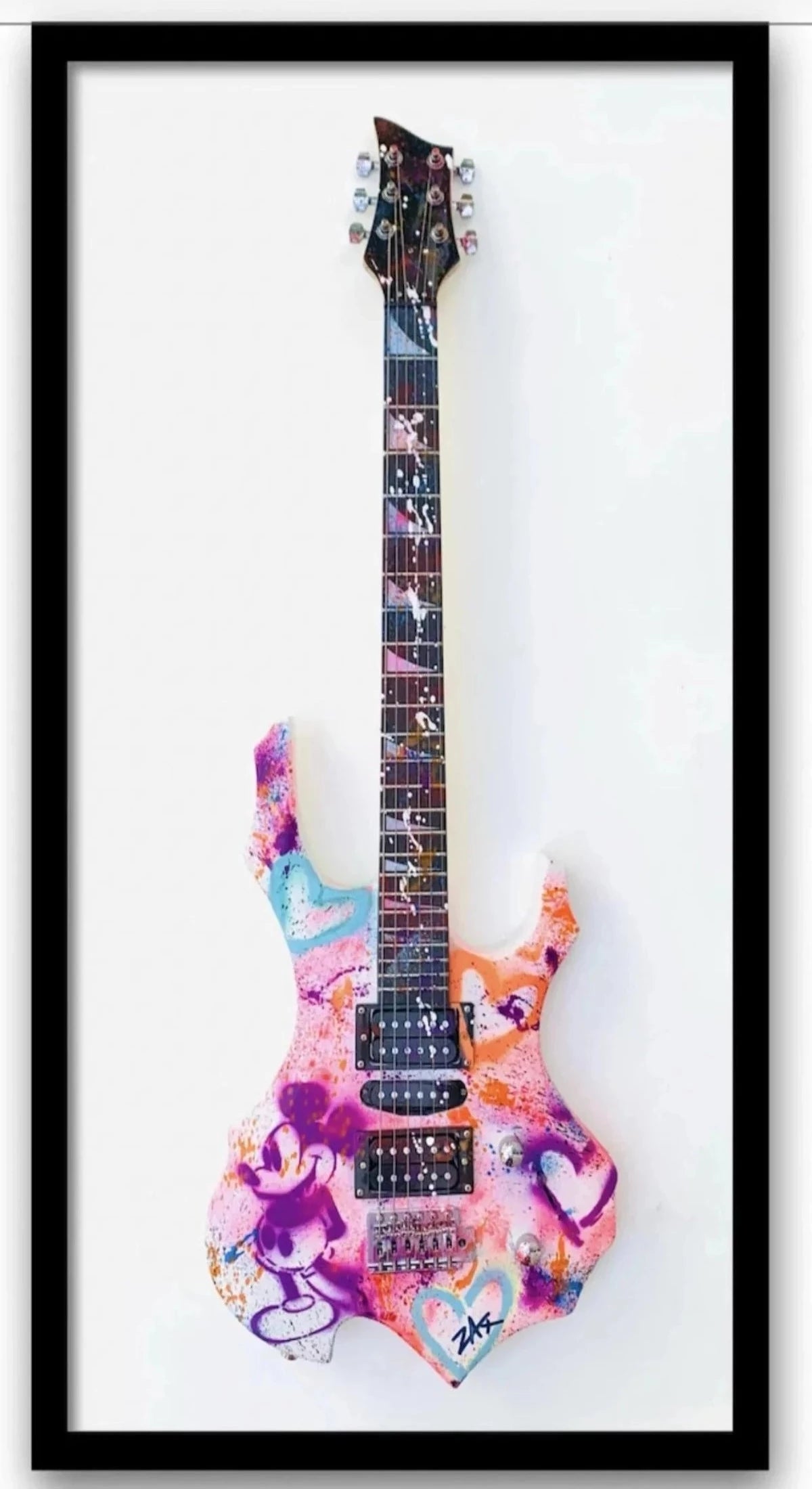 ZAX Hand Painted Electric Guitar